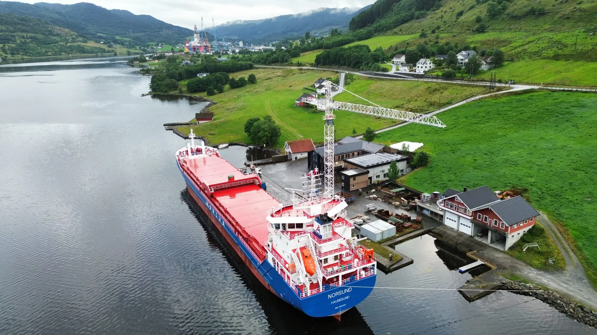 M/V Norsund: Rufa i port macierzysty Haugesund